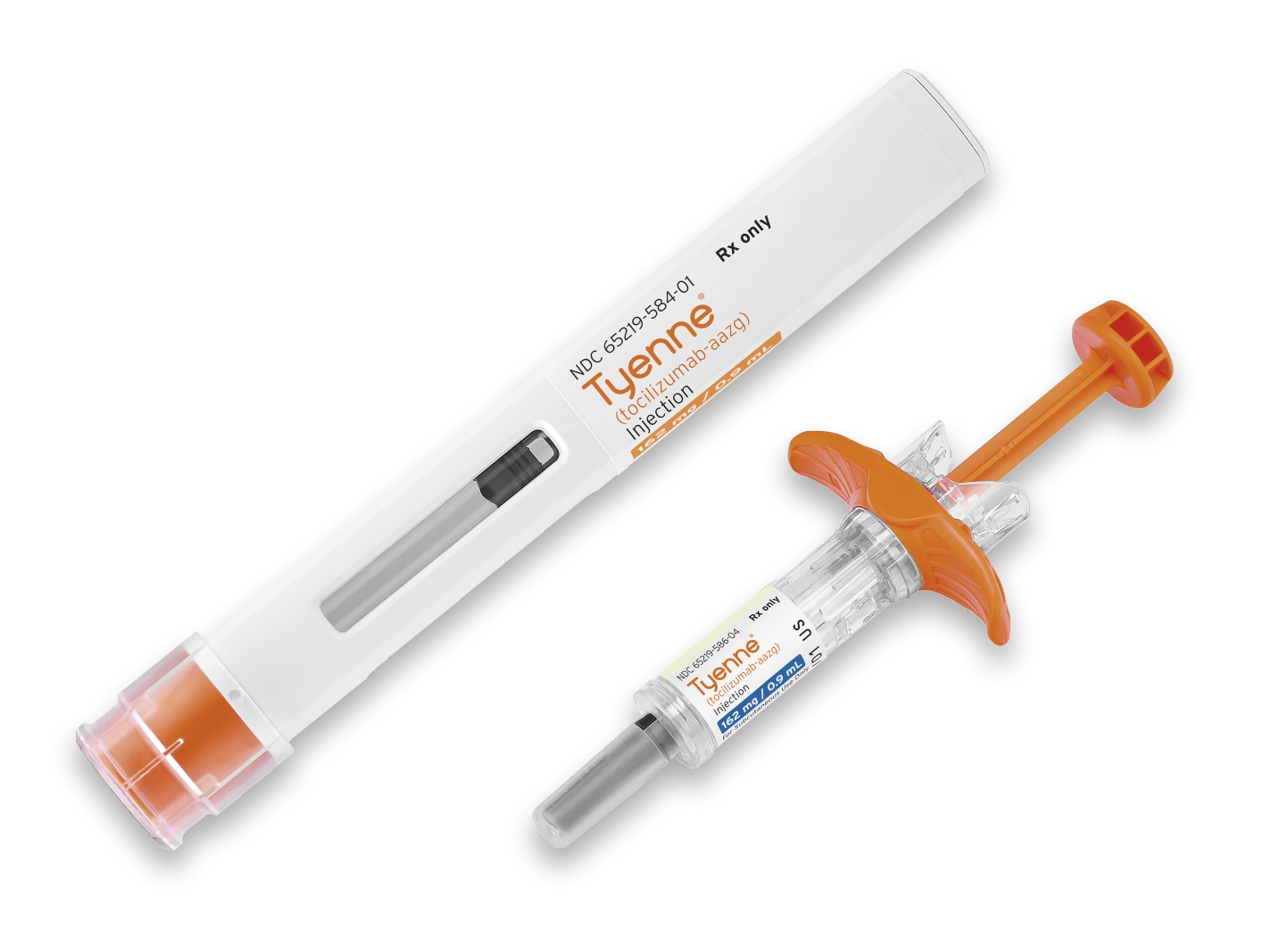 TYENNE subcutaneous administration methods: autoinjector and pre-filled syringe